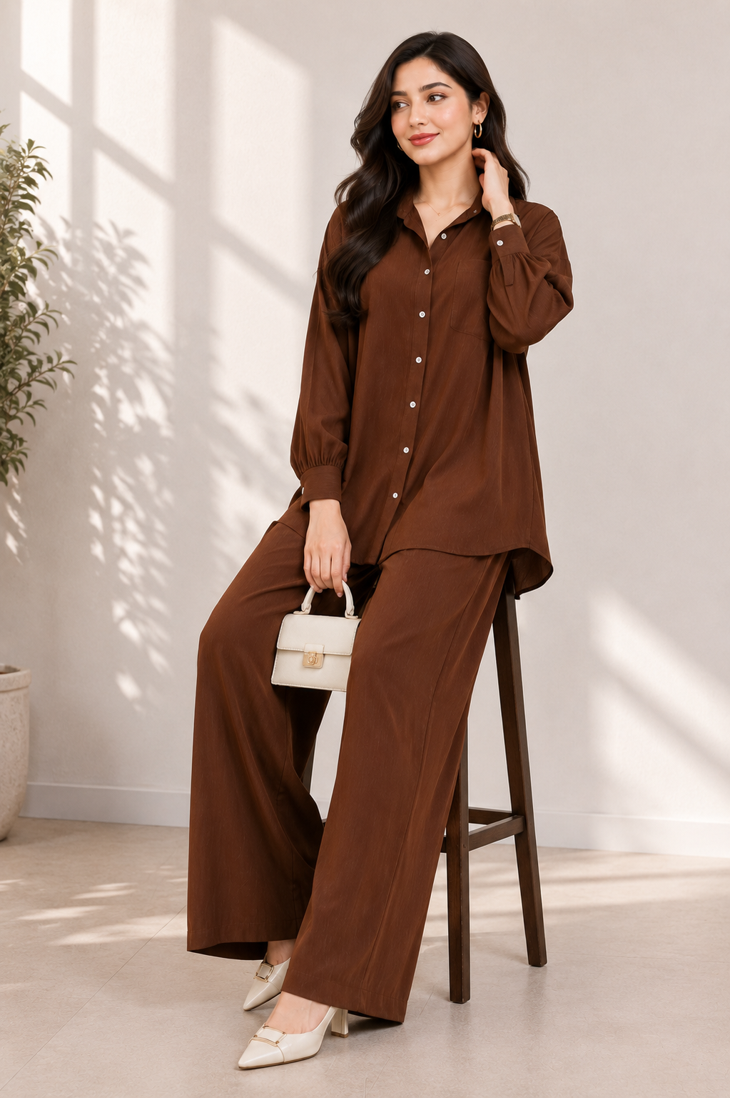 Zylosfit Amelia Korean Georgette Co-Ord Set