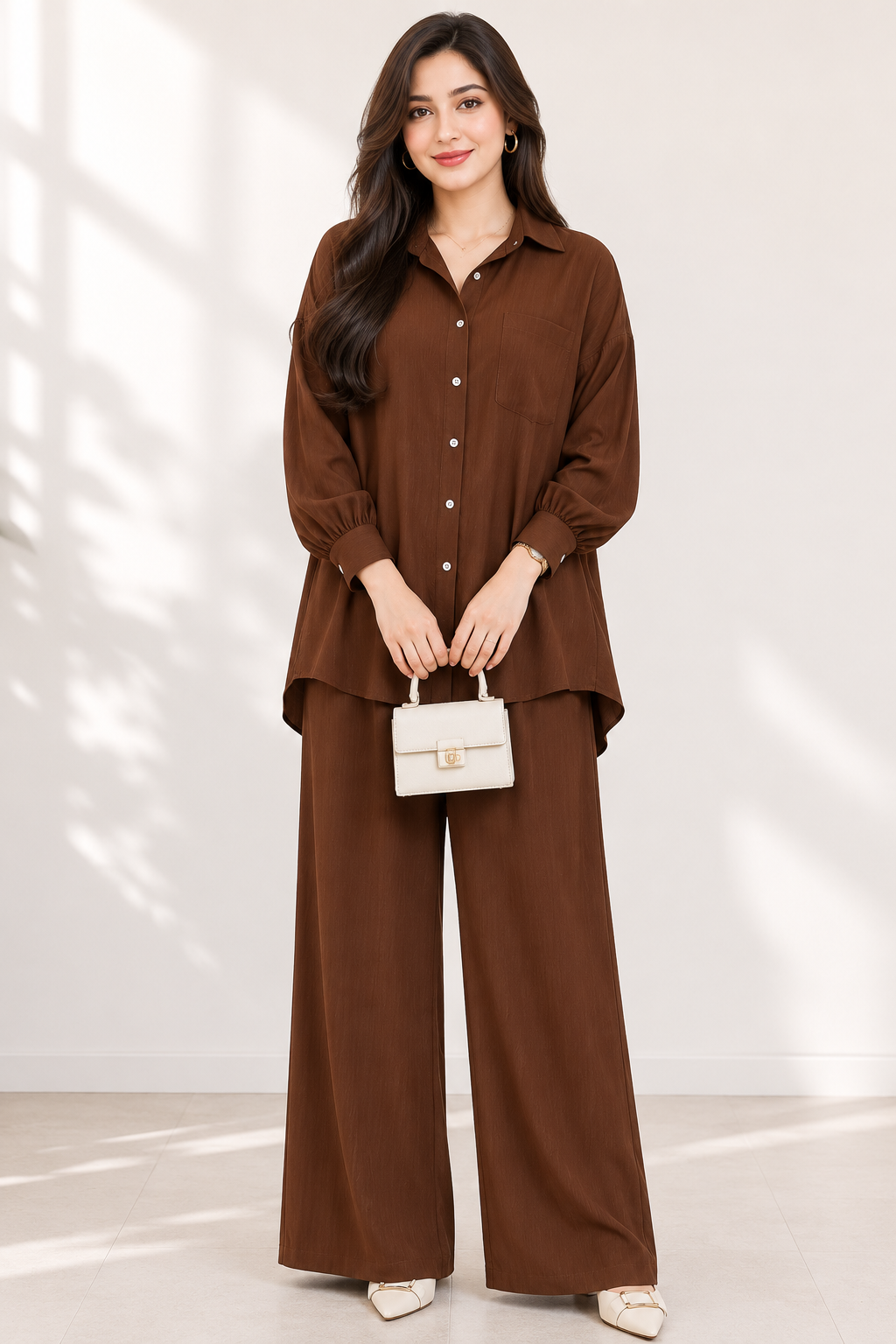 Zylosfit Amelia Korean Georgette Co-Ord Set