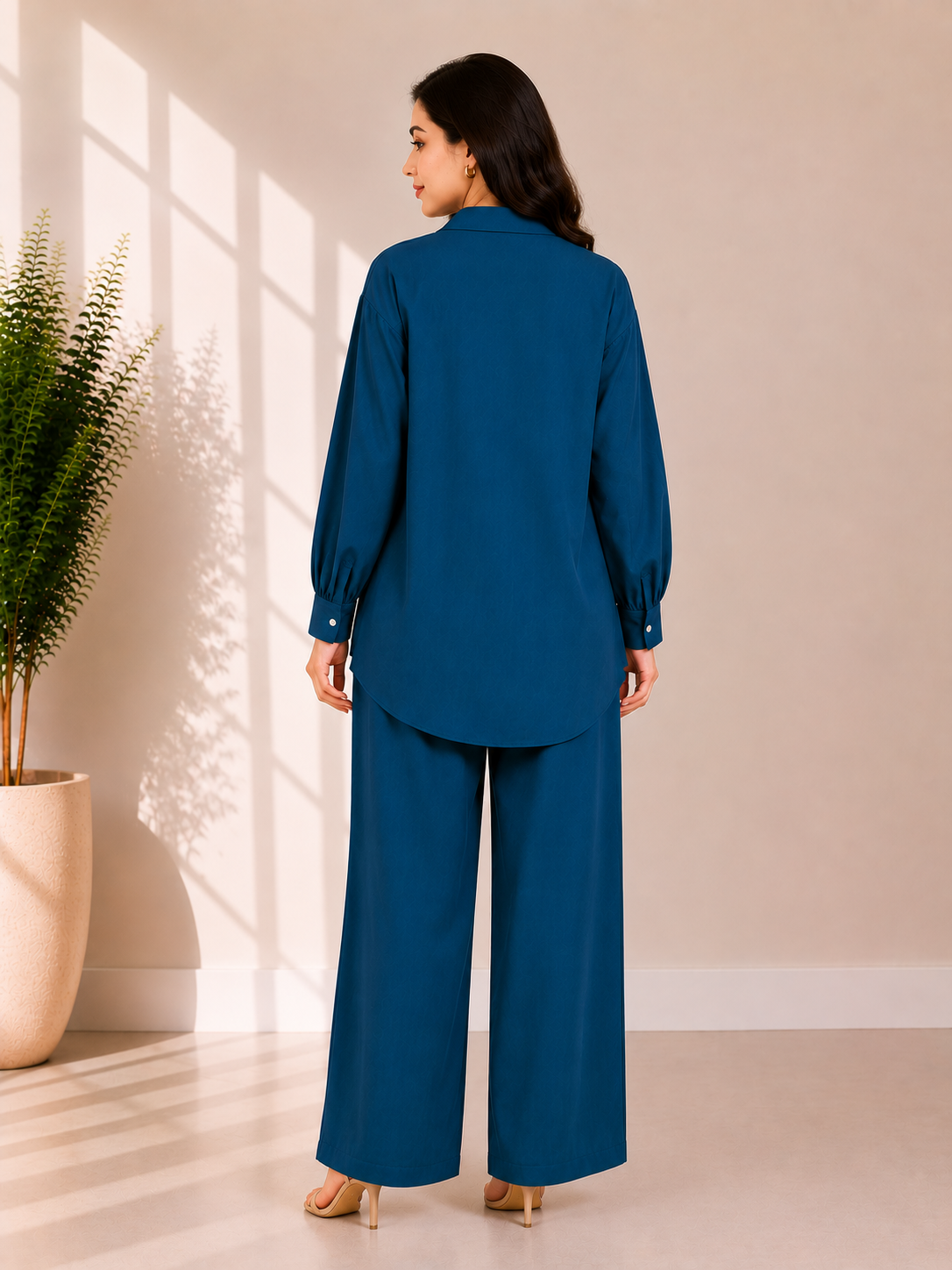 Zylosfit Celeste Korean Georgette Co-Ord Set