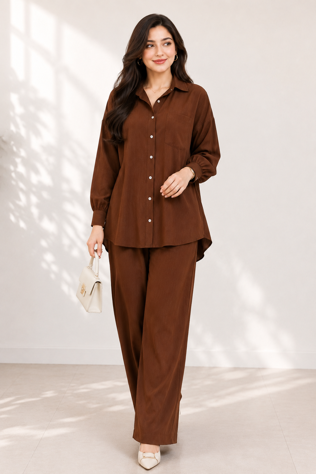 Zylosfit Amelia Korean Georgette Co-Ord Set